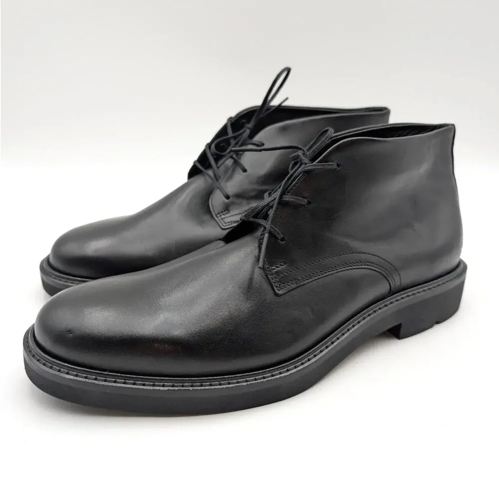 ECCO Metropole London Waterproof Chukka Boots Men's Black Size US10-10.5 EU44